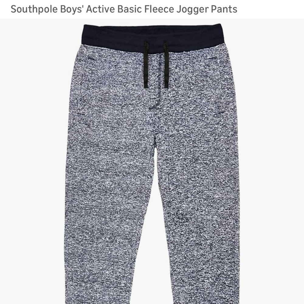 Boy joggers pants, active fleece